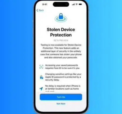 靖边苹果授权维修店分享被盗设备保护功能开启方法 