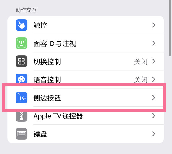 靖边苹果14维修店分享iPhone14 Plus侧键双击下载功能关闭方法 