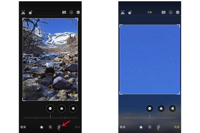靖边苹果手机维修分享iPhone手机如何使用裁剪功能隐藏照片 